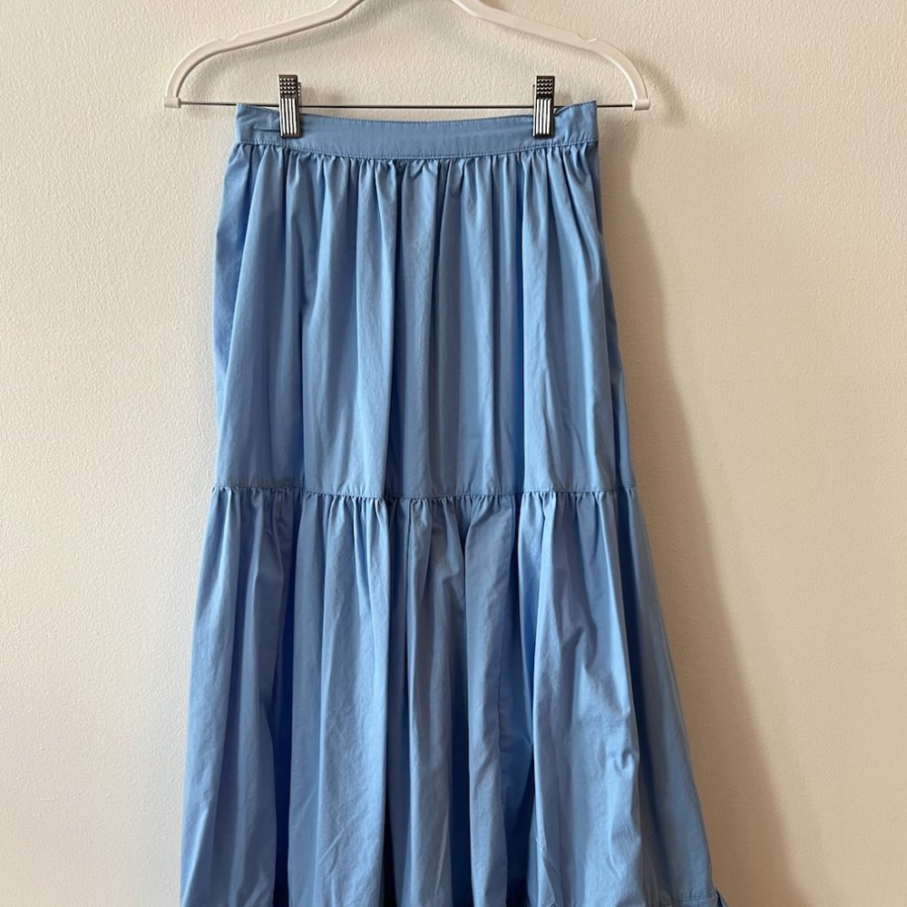 Abercrombie Poplin Maxi Skirt (S)